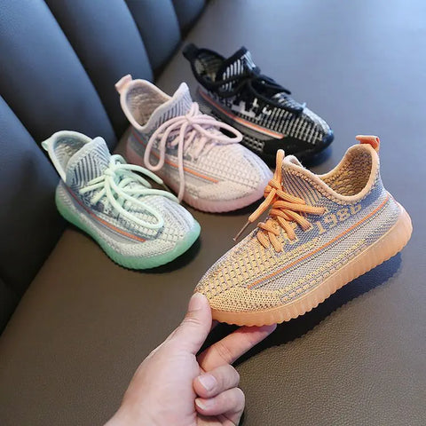 Flying Woven Mesh Sneakers for Kids