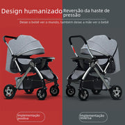 Lightweight Convertible Baby Stroller - Ultimate Convenience & Versatility
