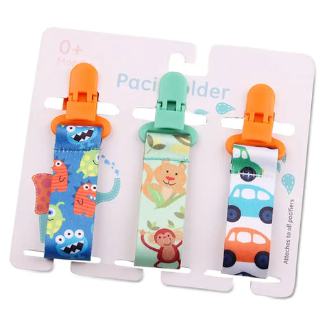 Cartoon Pattern Baby Pacifier Teether - Safe and Relief-Providing