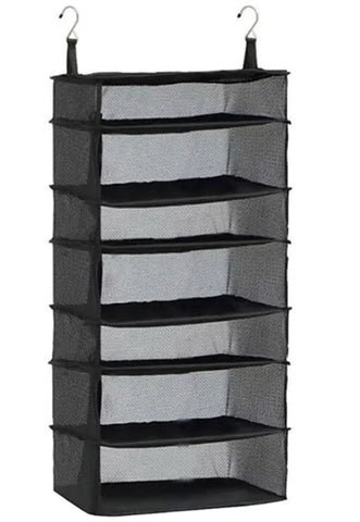 Outdoor Travel Storage Bag - Three-Layer Hanging Organizer