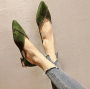 Pointed Shoes, Loafers, and Flat Shoes