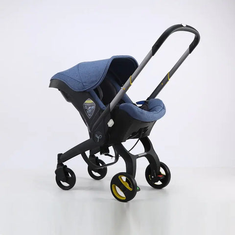 4-in-1 Cradle, Stroller, Car Seat: The Ultimate Versatile Solution for Your Baby's First Two Years