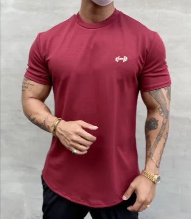 Men’s Slim Fit Round Hem Tee