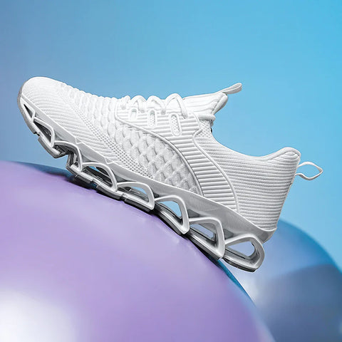 Breathable Blade Sole Men's Sneakers