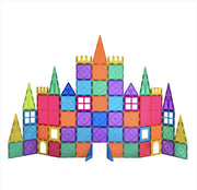 100pc Magnetic Windows Building Blocks - Educational and Creative Toy
