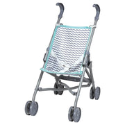 Adora Realistic and Creative Zig Zag Baby Doll Stroller with Fun Design Adjustable Sun Cover; Doll Accessory Storage and Removable Stroller Seat That fits Dolls up to 18-inches - Small
