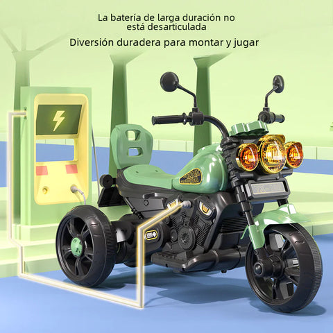 Safe & Adventurous Children's Electric Trike with Remote Control