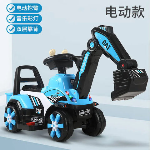 New Electric Excavator Toy - Fun and Developmental Benefits for Kids Aged 1-3 Years