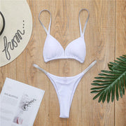 New Style Diamond Bikini Sexy Triangle Cup Two-Piece Swimwear