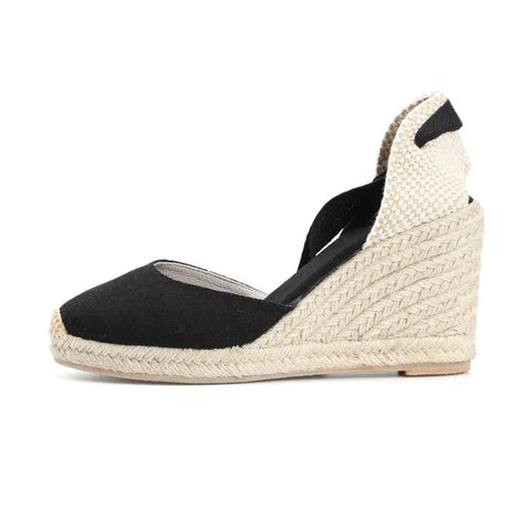 Hemp Rope Wedge Sandals with Baotou Linen - Ultimate Comfort & Sustainable Fashion