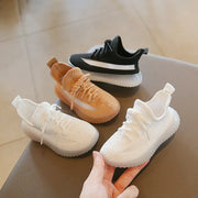 Boys' Soft Bottom Mesh Running Sneakers - Kids' Sports Shoes