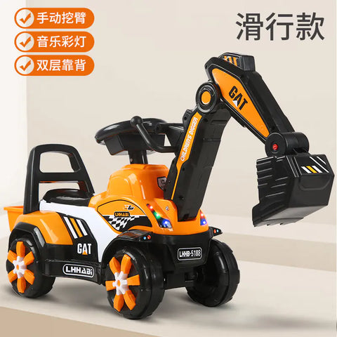 New Electric Excavator Toy - Fun and Developmental Benefits for Kids Aged 1-3 Years