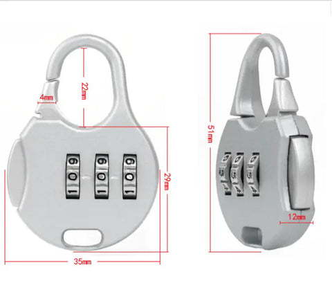 Collapsible Storage Box with Lock and Zipper - Ultimate Organization and Security Solution