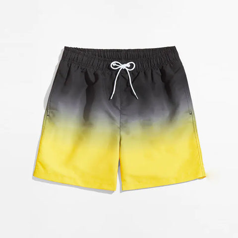 Men's Dual Layer Quick-Dry Swim Shorts (Athletic Fit)
