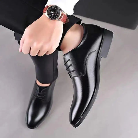 Men's Casual Business Formal Leather Shoes