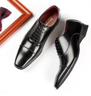 Men's Casual Leather Business Single Shoes