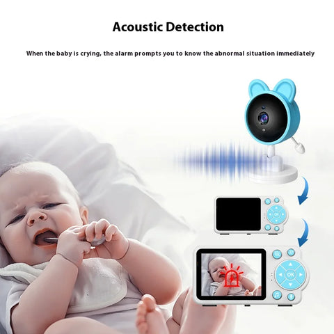 Advanced Baby Monitor with Real-time Video and Audio