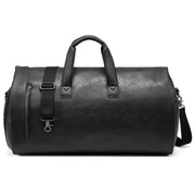 Waterproof Leather Duffle Bag - Perfect for Travel and Gym