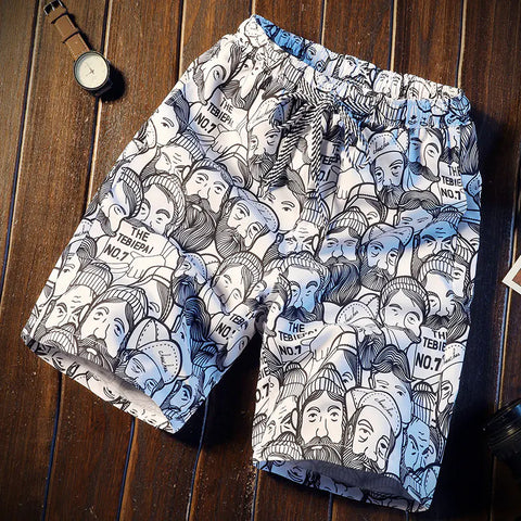 K167 Summer Casual Beach Shorts for Men and Couples
