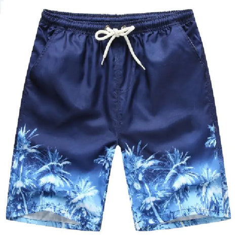 Quick-Drying Plus Size Men's Beach Pants (Five-Point)