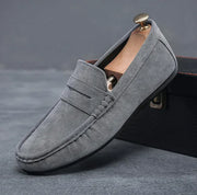 Men's Casual Flat Leather Shoes