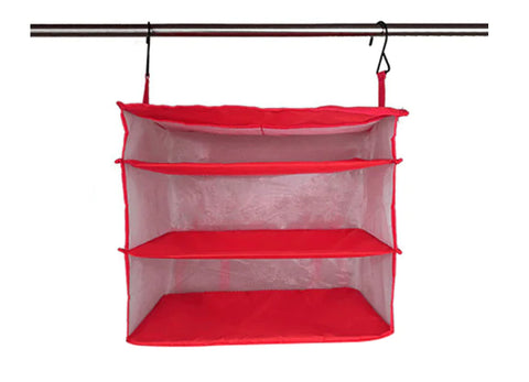 Outdoor Travel Storage Bag - Three-Layer Hanging Organizer