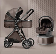 Stylish High View Stroller - Lightweight Folding Design