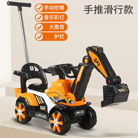 New Electric Excavator Toy - Fun and Developmental Benefits for Kids Aged 1-3 Years
