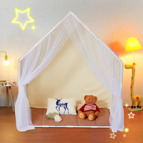 Kids Play Tent with Mat & Light - Imagination Ignition Station