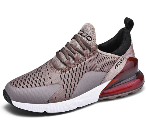 Men's Breathable Flyknit Cushion Running Shoes