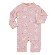 2024 Kids One-Piece Swimwear - Quick-Dry Sun Protection