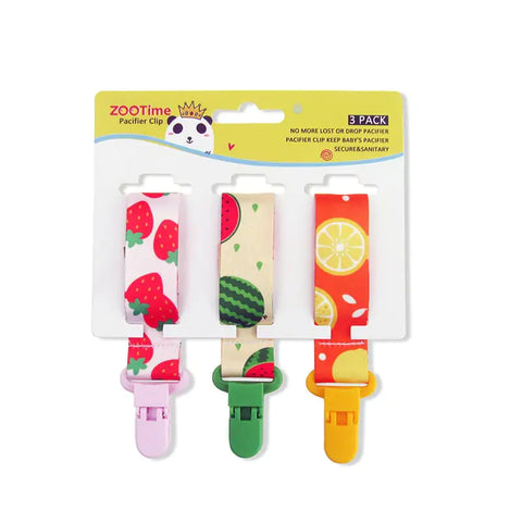 Cartoon Pattern Baby Pacifier Teether - Safe and Relief-Providing
