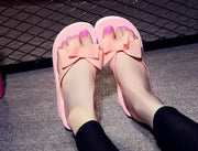 Women’s Bow Sandals - Summer Wedge Flip Flops