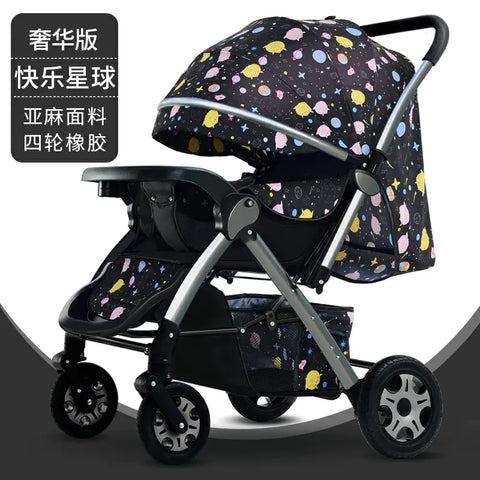 Lightweight Convertible Baby Stroller - Ultimate Convenience & Versatility