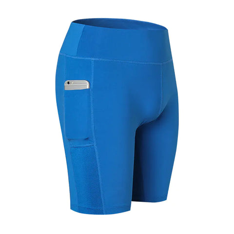Yoga Shorts with Side Pockets