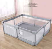 Safe Crawl Indoor Play Fence & Baby Mat - Enhanced Safety and Development
