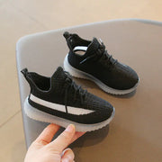 Boys' Soft Bottom Mesh Running Sneakers - Kids' Sports Shoes