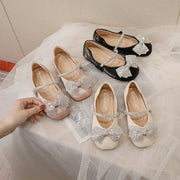 Girls' Mary Jane Glitter Princess Shoes for Kids