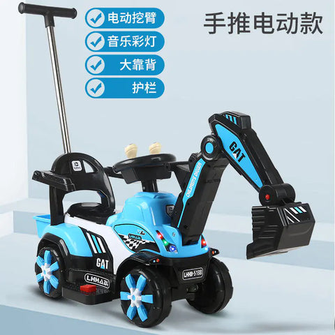 New Electric Excavator Toy - Fun and Developmental Benefits for Kids Aged 1-3 Years