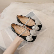 Girls' Mary Jane Glitter Princess Shoes for Kids