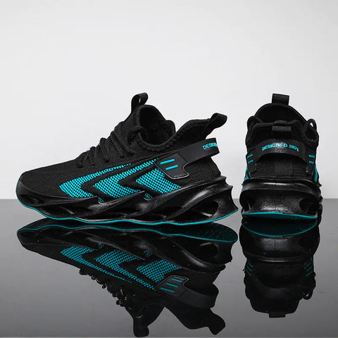 Trendy Breathable Flyknit Men’s Running Shoes