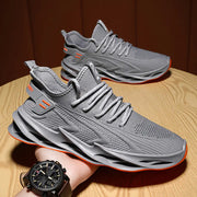 Trendy Breathable Flyknit Men’s Running Shoes
