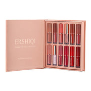 Indulge in the Luxury of Our 12pcs Moisturizing Velvet Matte Lipstick Gift Box