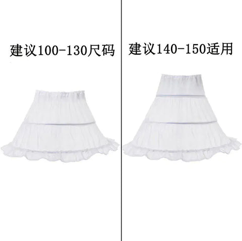 Cinderella Halloween Dress for Kids - Cotton Tulle Skirt