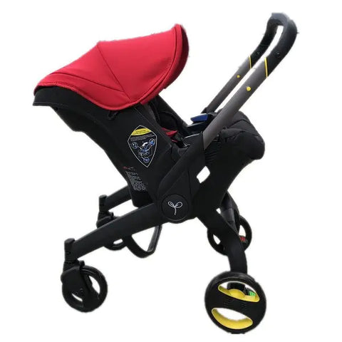 4-in-1 Cradle, Stroller, Car Seat: The Ultimate Versatile Solution for Your Baby's First Two Years