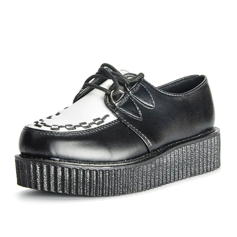 Leather Shoes, Platform Shoes, Flat Shoes, Star Design