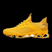 All-Matching Plus Size Breathable Flying Woven Running Casual Shoes