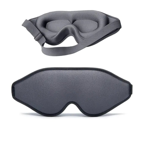 3D Natural Memory Foam Sleep Mask for Ultimate Comfort and Better Sleep