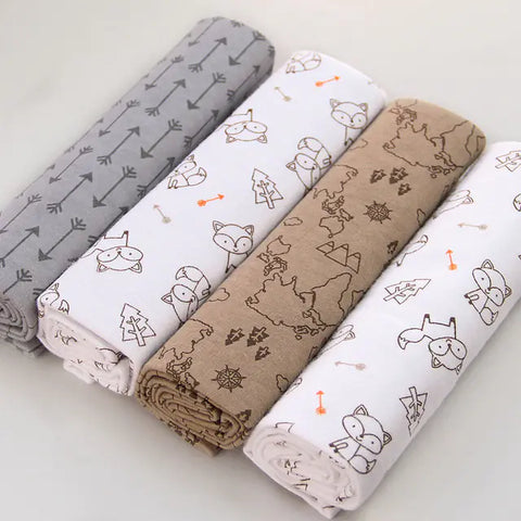 Set of 4 Baby Sheets - Superior Comfort & Quality