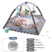 Baby Play Gym with Ocean Balls and Activity Fence